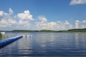 FKK Ferienidyll am Rätzsee - FKK Badebereich des Campingplatzes