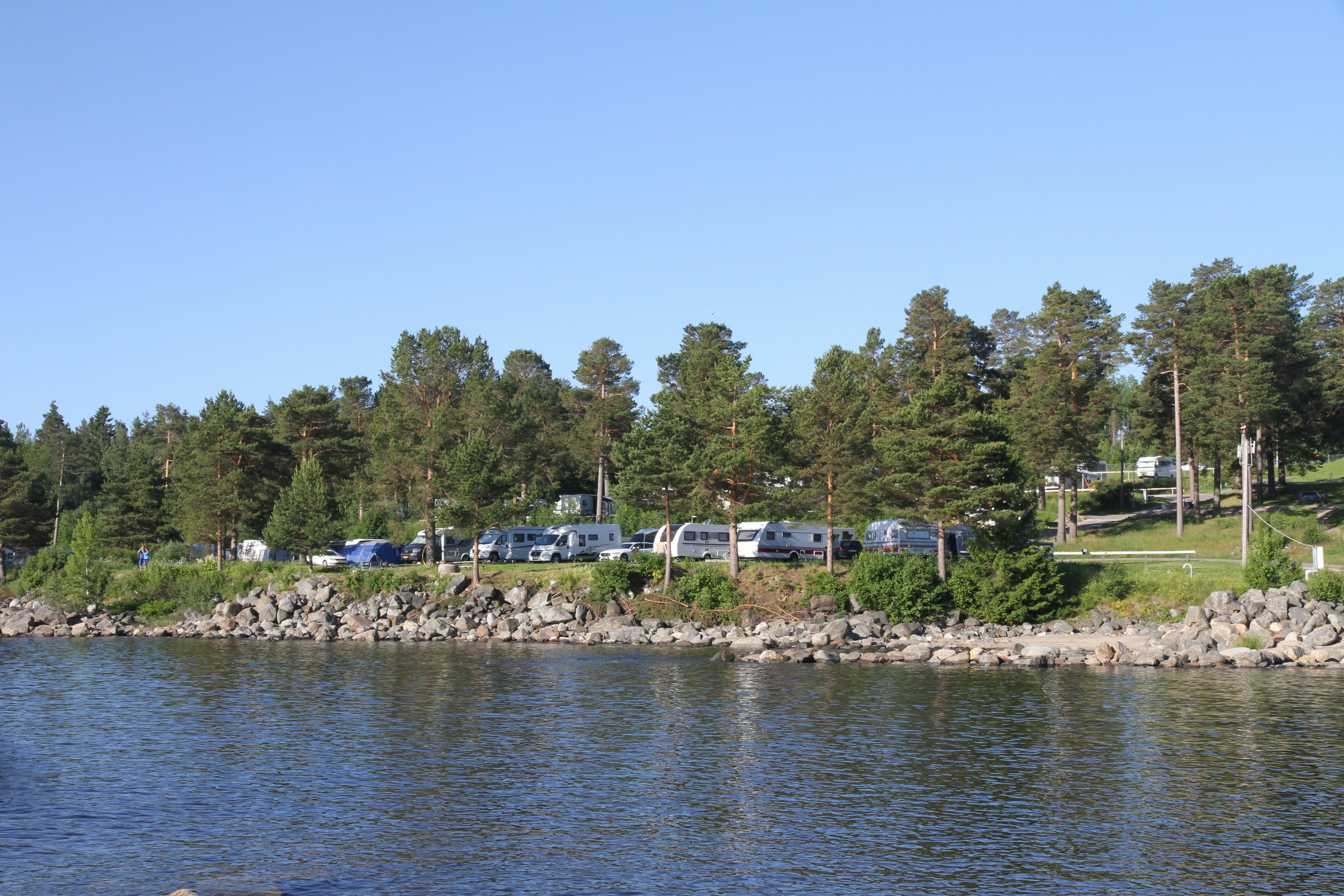 Nordic Camping Sundsvalls - Standplätze auf dem Campingplatz