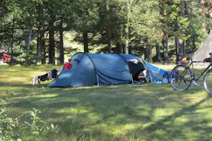 Flateland Camping - Zeltwiese auf dem Campingplatz