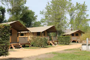 Camping Le Relais de l'Ocean - Glamping-Zelte auf dem Campingplatz