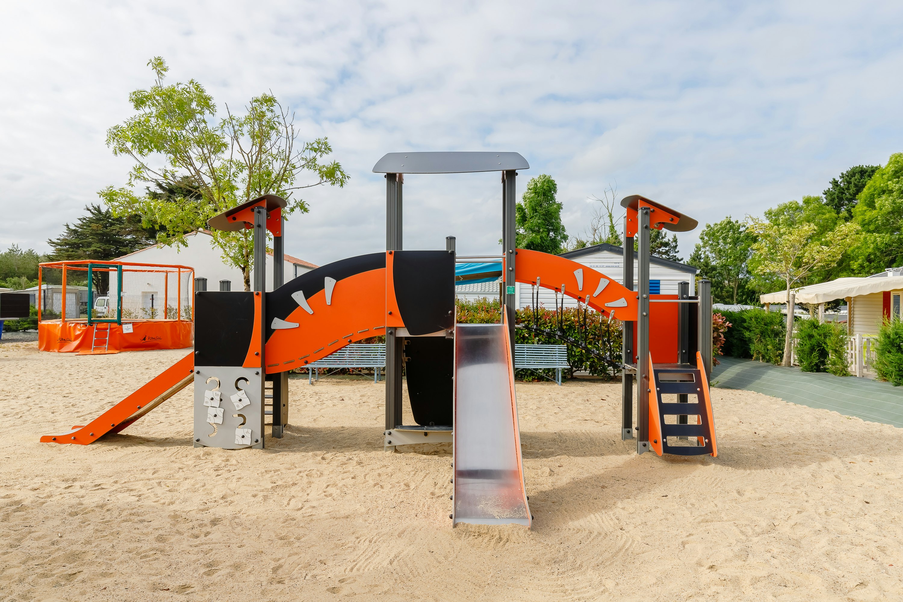 Camping Cabestan  Flower Camping Cabestan  - Kinderspielplatz auf dem Campingplatz