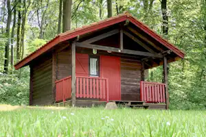 Flower Camping L' Oasis - Mobilheim ohne Sanitär auf dem Campingplatz