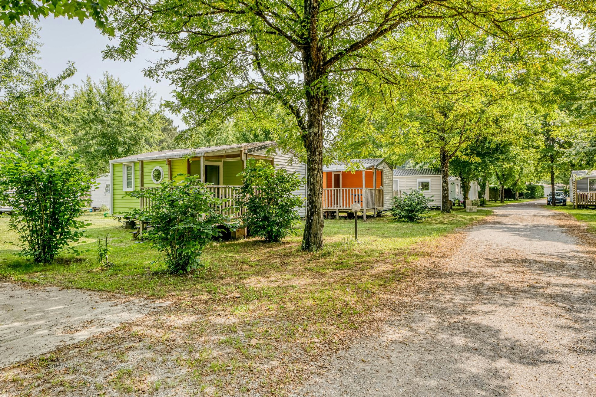 Flower Camping La Clairière  - Mobilheime auf dem Campingplatz