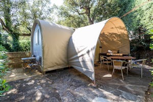 Flower Camping La Rouillère - Glamping-Zelt auf dem Campingplatz