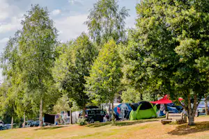 Flower Camping La Sténiole - Stell- und Zeltplätze unter den Bäumen