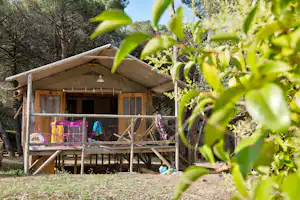 Flower Camping Le Bel Air - Glamping Zelt auf dem Campingplatz