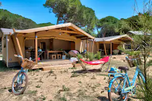 Flower Camping Le Bel Air - Ferienwohnungen auf dem Campingplatz
