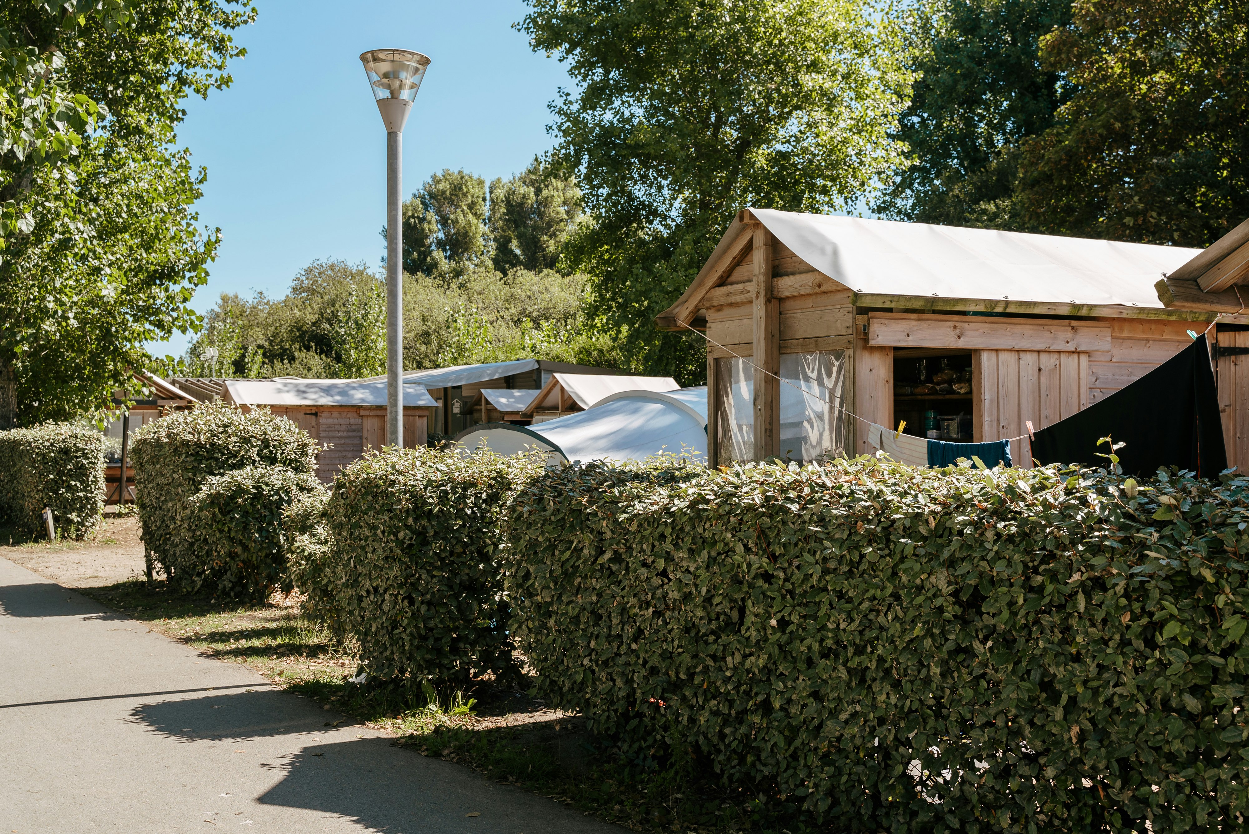 Flower Camping Le Bois d'Amour - Standplätze auf dem Campingplatz