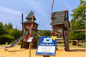 Flower Camping Île d'Offard - Kinderspielplatz auf dem Campingplatz