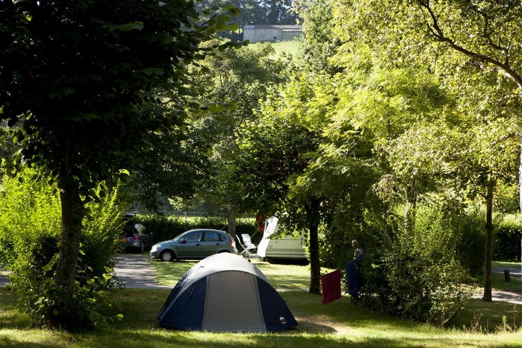 Camping de Matour  Flower Camping Le Paluet  - Zeltwiese