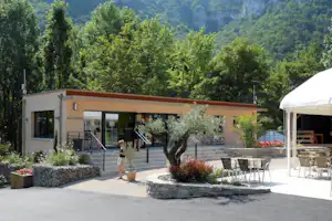Flower Camping Le Peyrelade - Campingplatz Rezeption