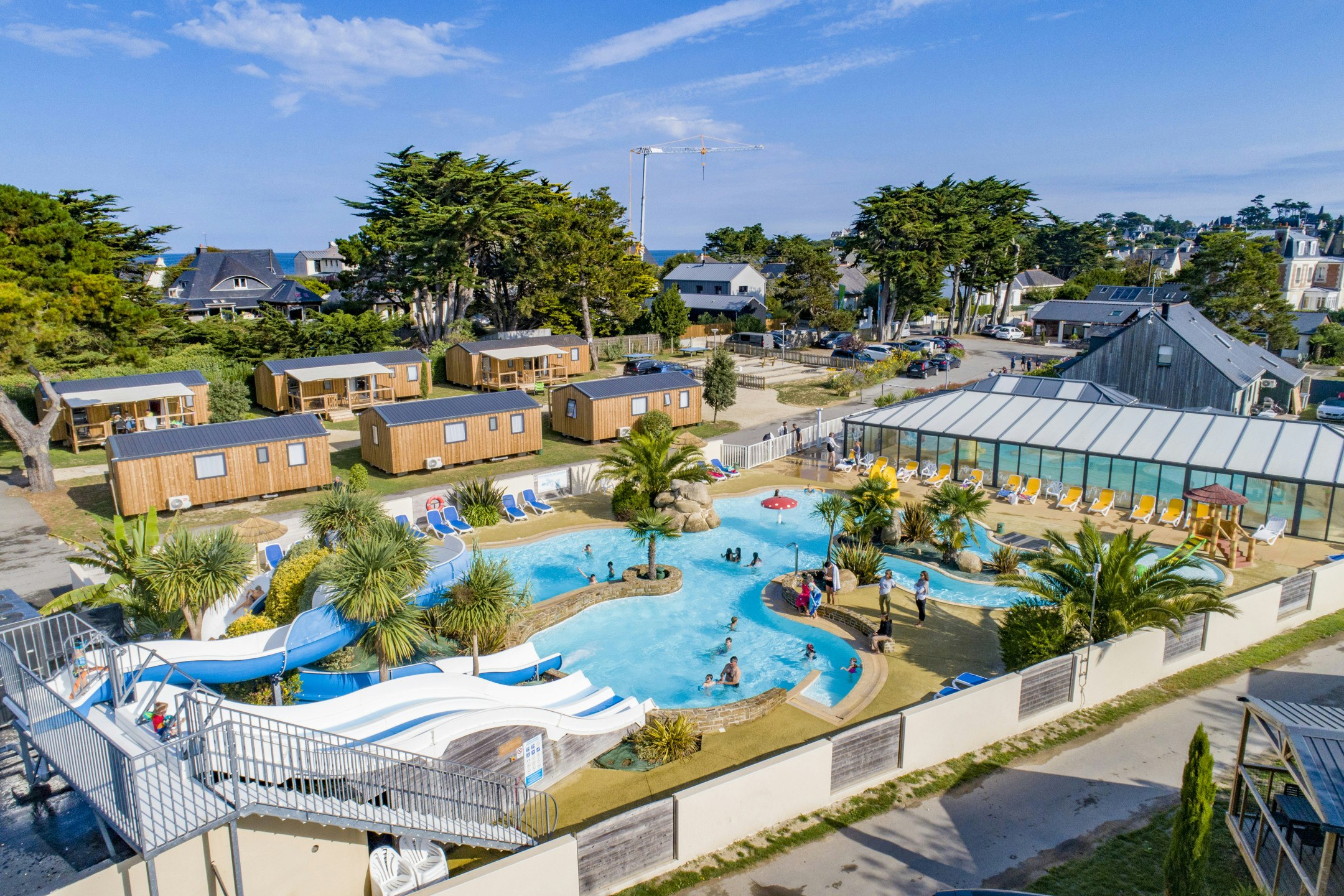 Clicochic Camping Longchamp - Wasserpark auf dem Campingplatz