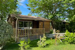 Flower Camping Saint-Martin - Mobilheim mit Terrasse auf dem Campingplatz