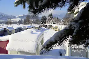 Forellencamp - Die Stellplätze im Winter