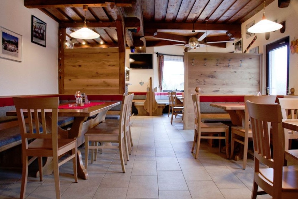Forellencamp - der Speiseraum des Restaurants