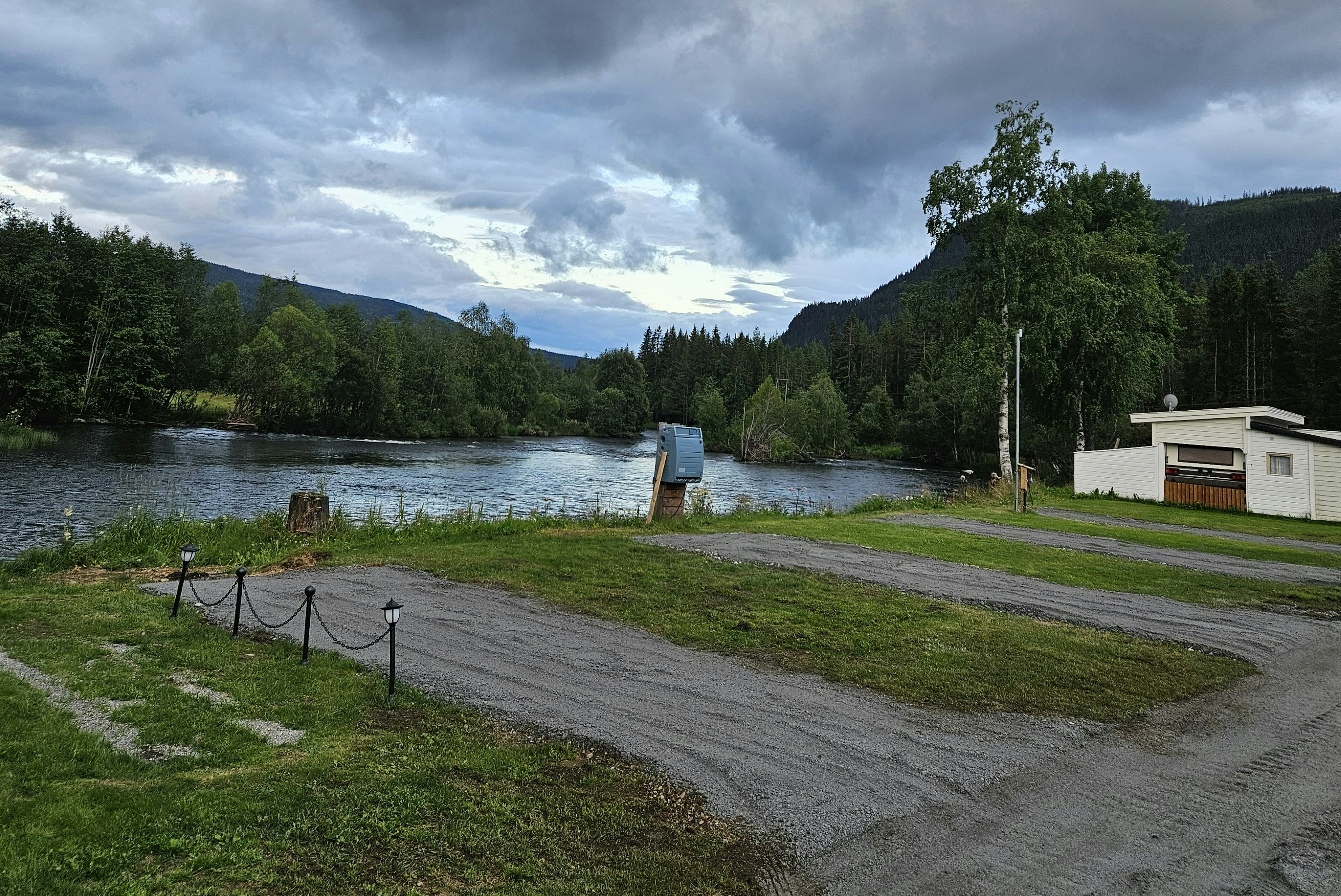 Fossen Camping Fagernes - Standplätze auf dem Campingplatz