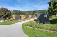 Franz Josef´s Landresort  - Mobilheime auf dem Campingplatz