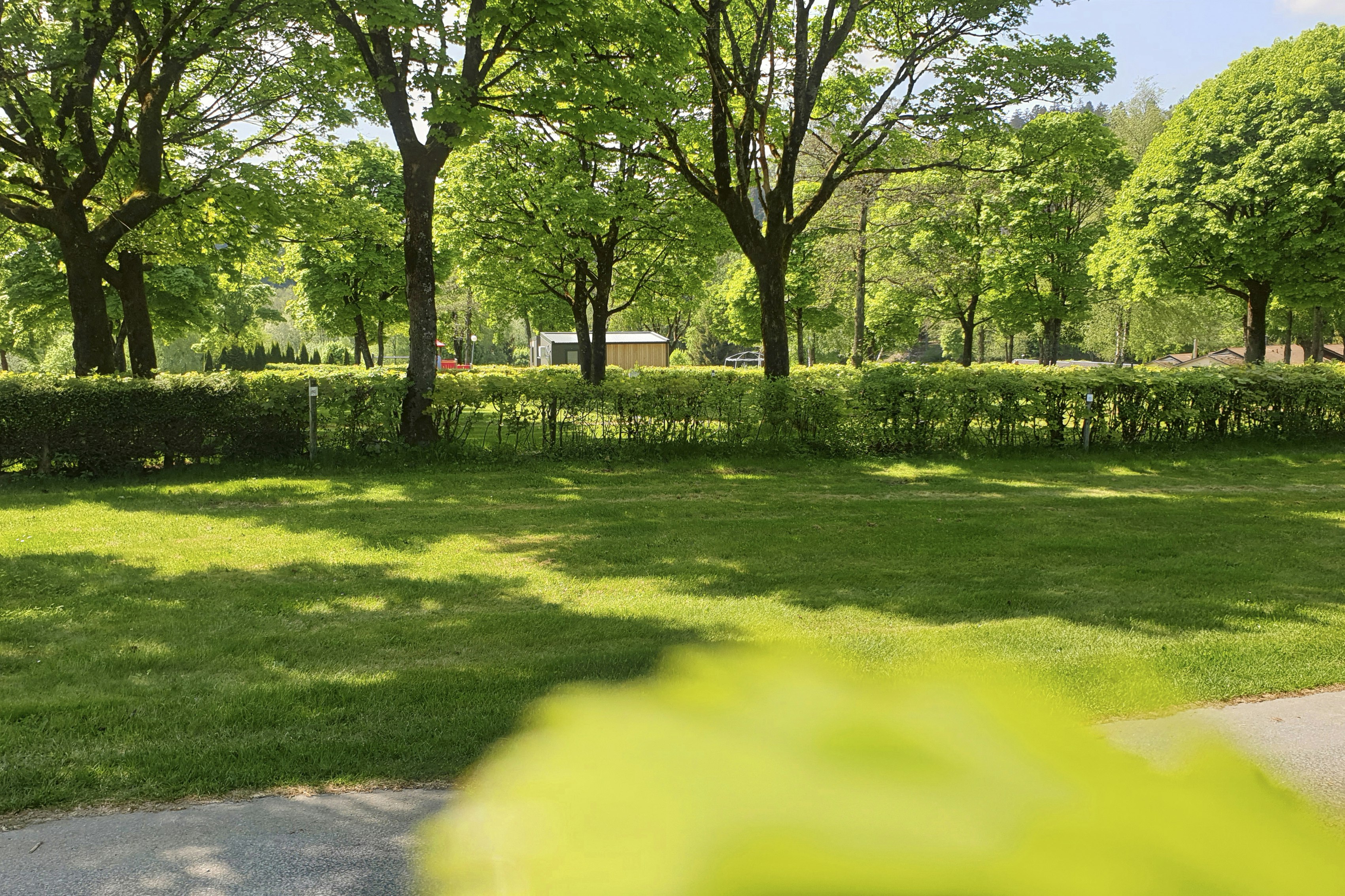 Franz Josef´s Landresort - Standplätze im Grünen auf dem Campingplatz