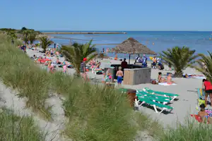 Frederikshavn Nordstrand Camping - Blick auf den Badestrand am Campingplatz