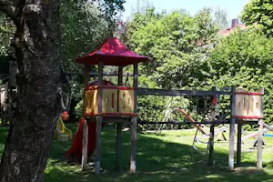 Freizeit-Camping Lain am See - Kinderspielplatz auf dem Campingplatz
