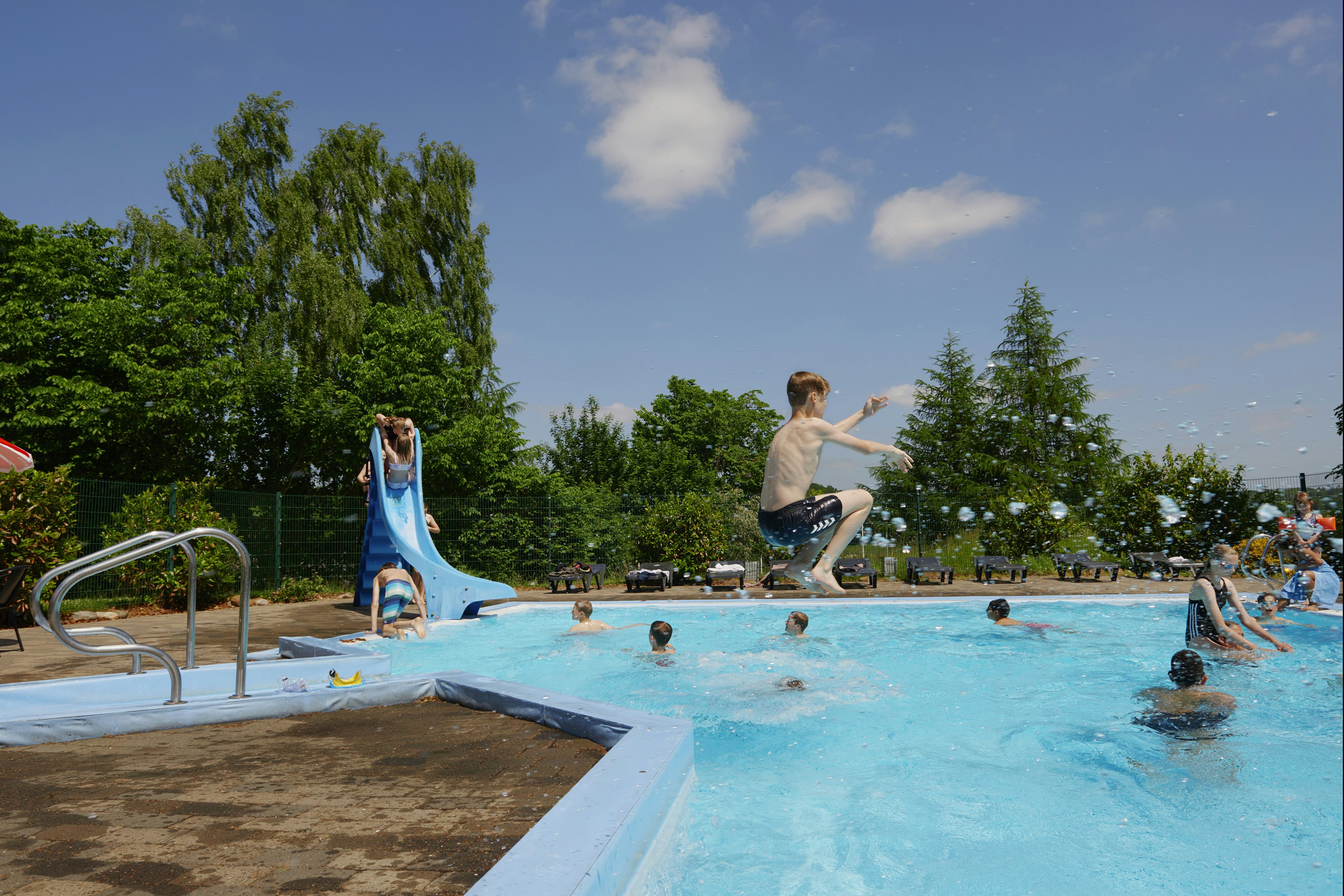 Fårup Sø Camping - Pool auf dem Campingplatz