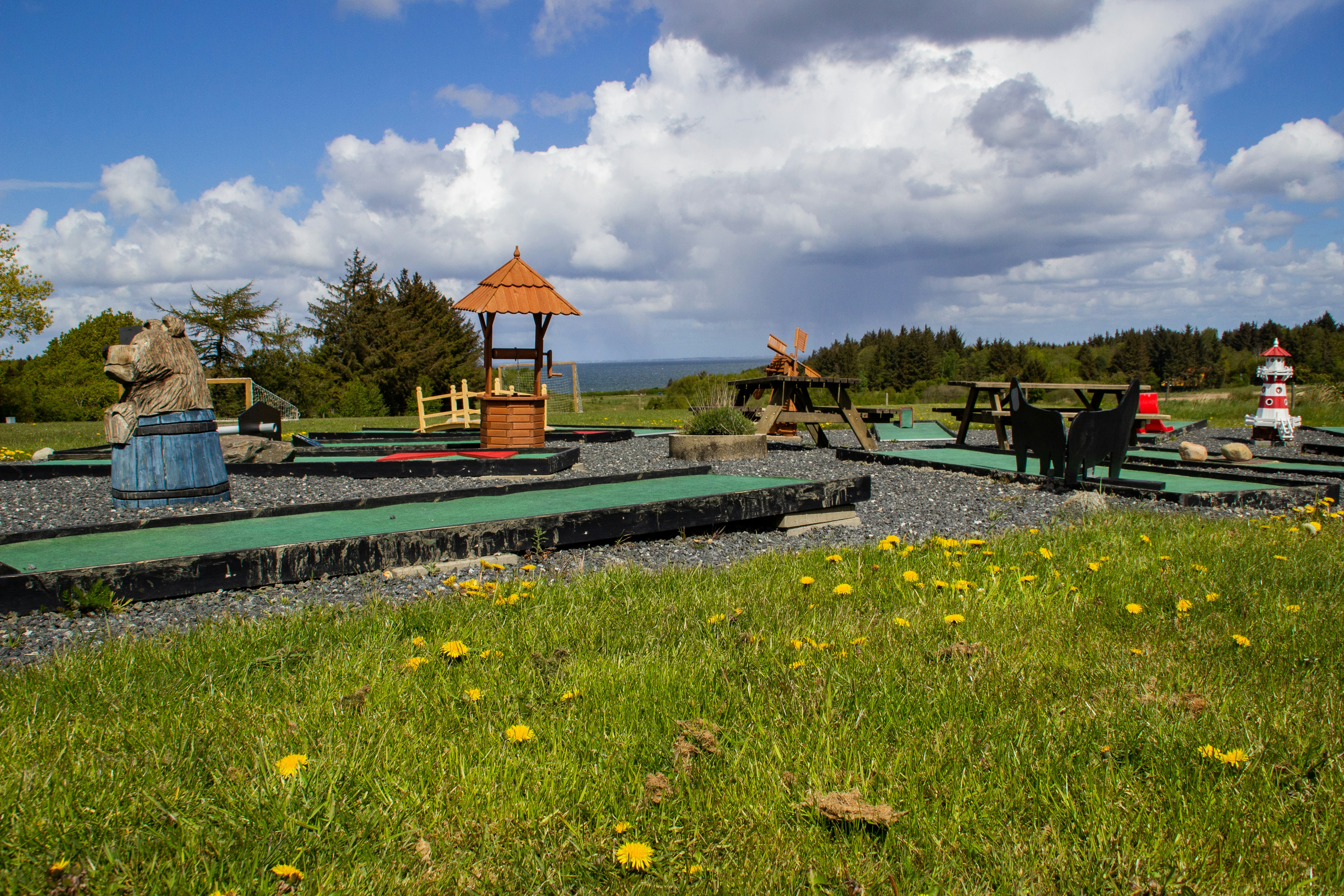 Fur Camping  - Minigolfplatz auf dem Campingplatz