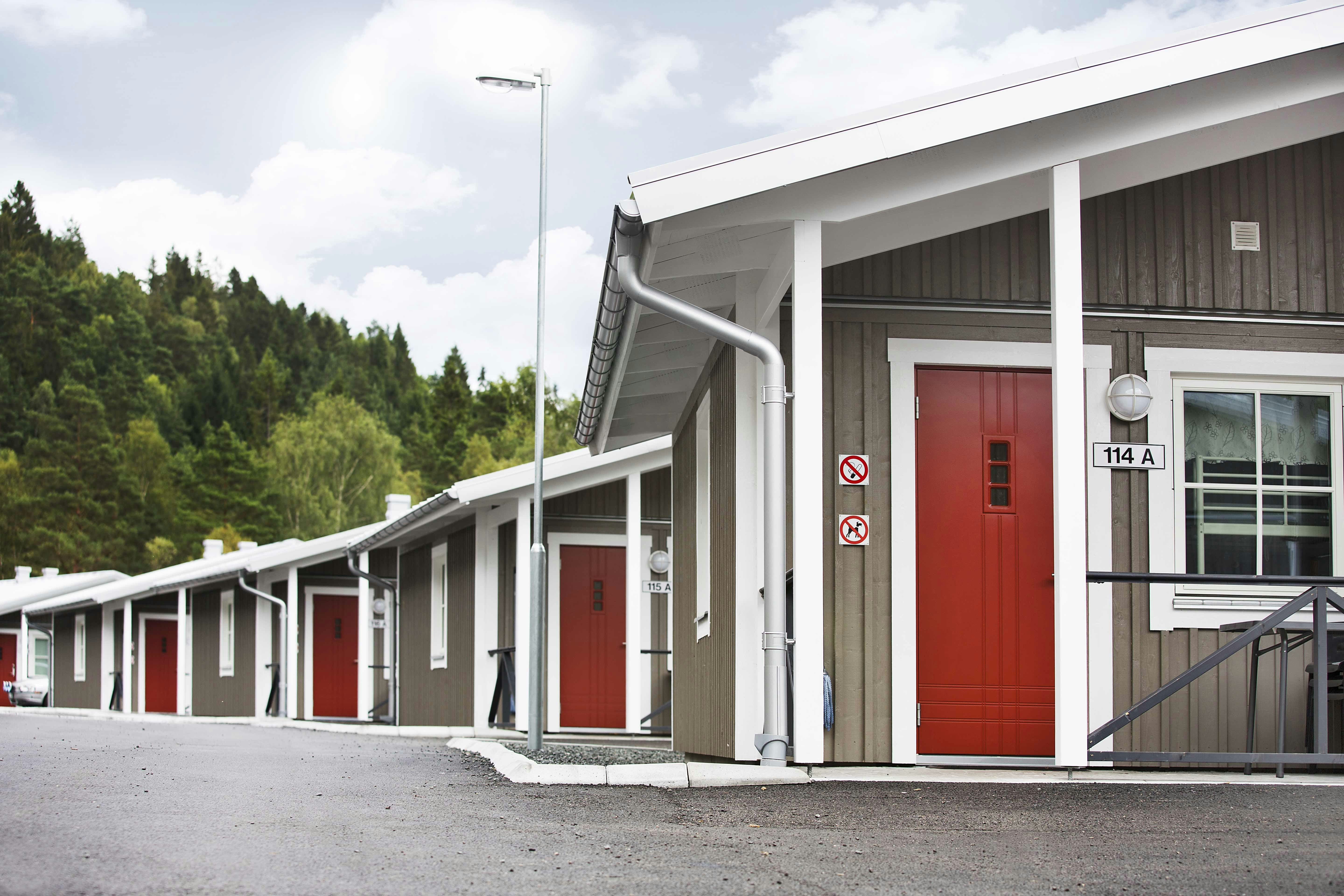 Gekåsbyn Ullared - Mobilheime auf dem Campingplatz