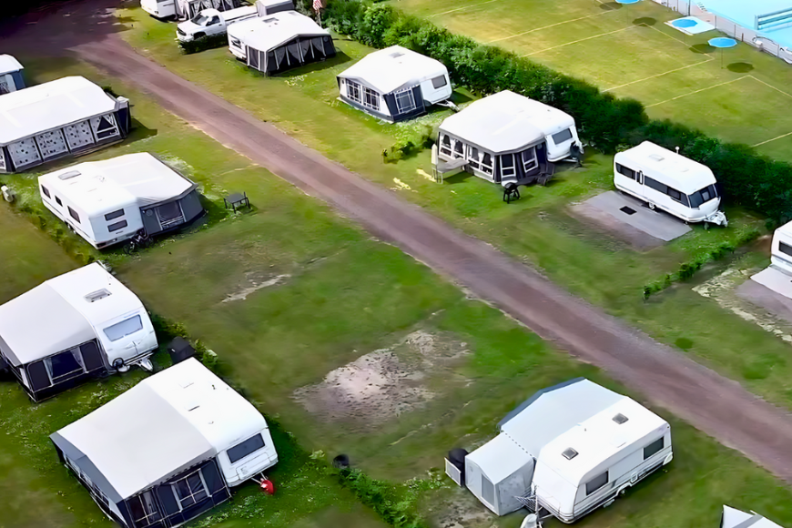 Give Camping - Standplätze auf dem Campingplatz
