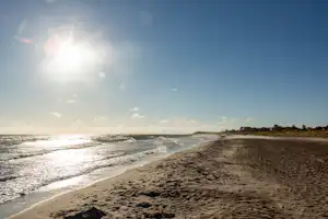 DCU-Camping Gjerrild Strand - Blick auf den Strand am Campingplatz