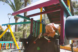 TEACAMPA Glamping @ Camping Punta Paloma - Kinderspielplatz auf dem Campingplatz