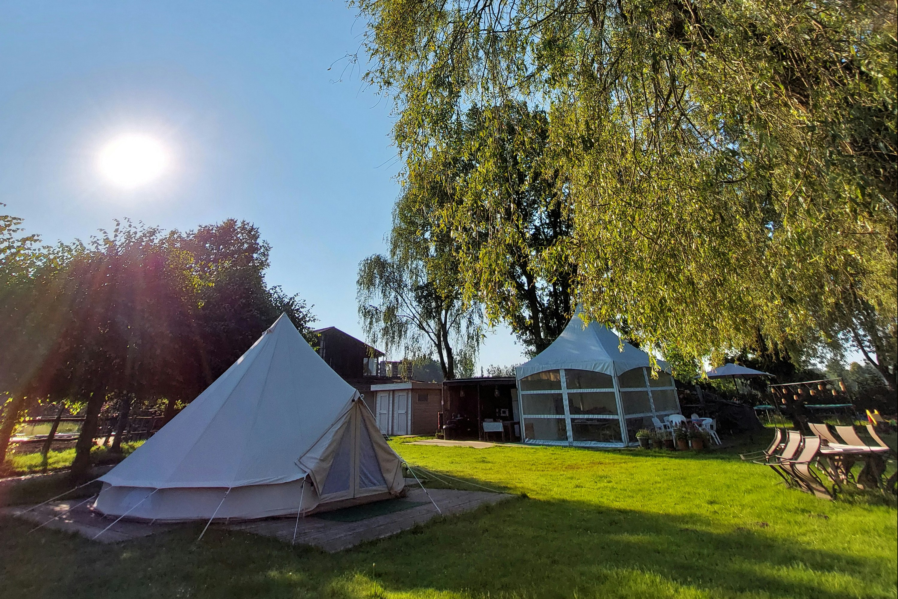 Glamping Josephine - Glamping-Zelt auf dem Campingplatz