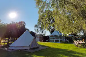 Glamping Josephine - Glamping-Zelt auf dem Campingplatz