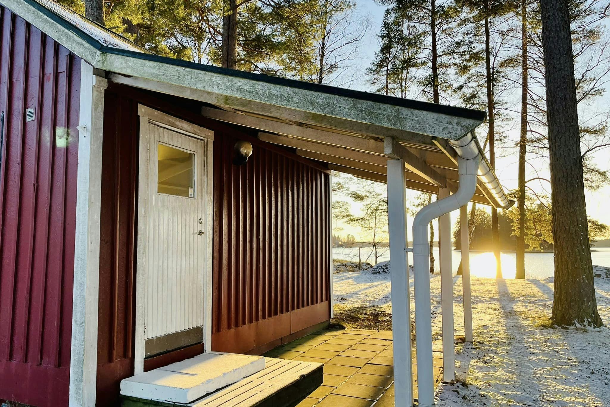 Gnosjö Strand  - Mobilheime auf dem Campingplatz