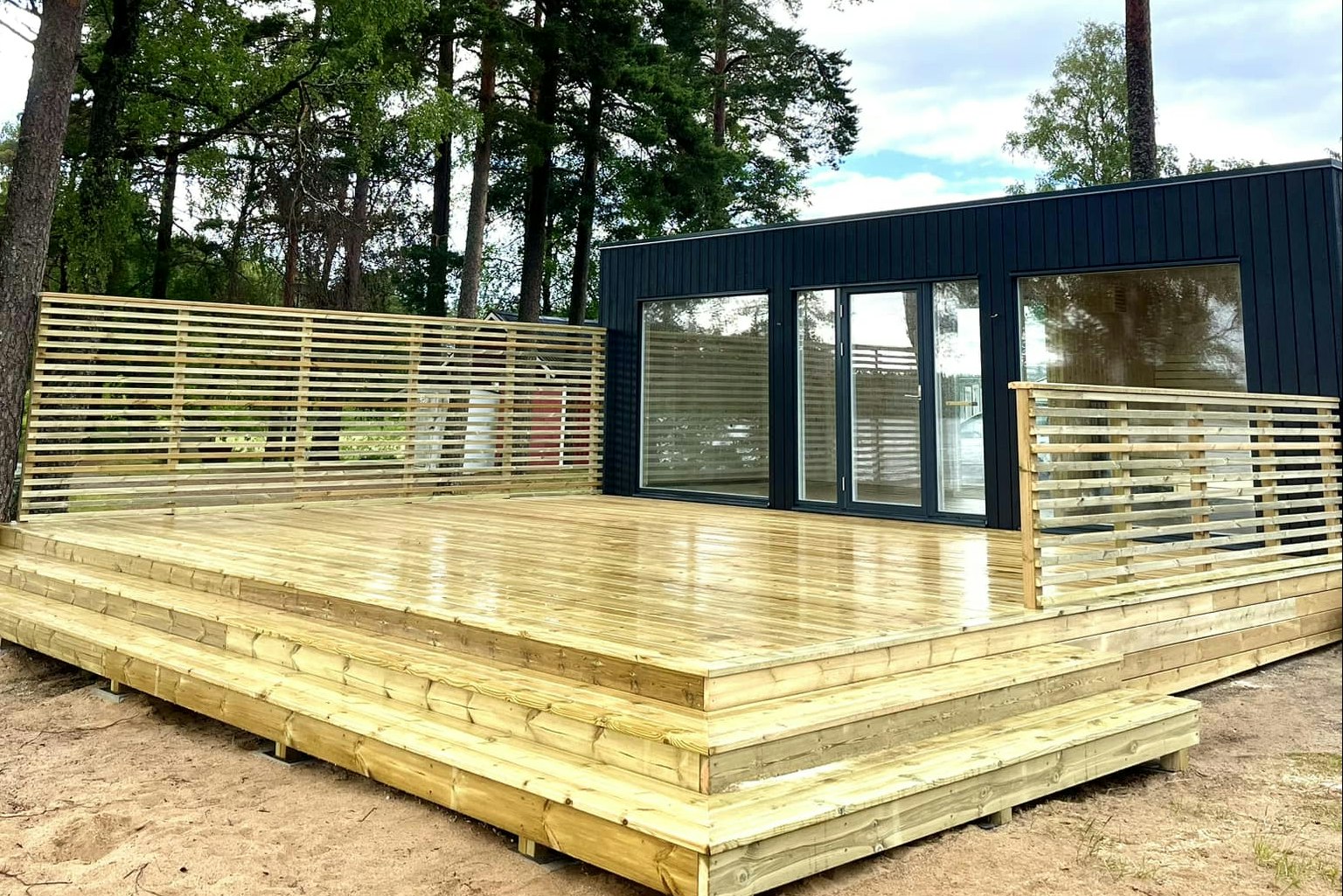 Gnosjö Strand - Private Sauna direkt am Badestrand