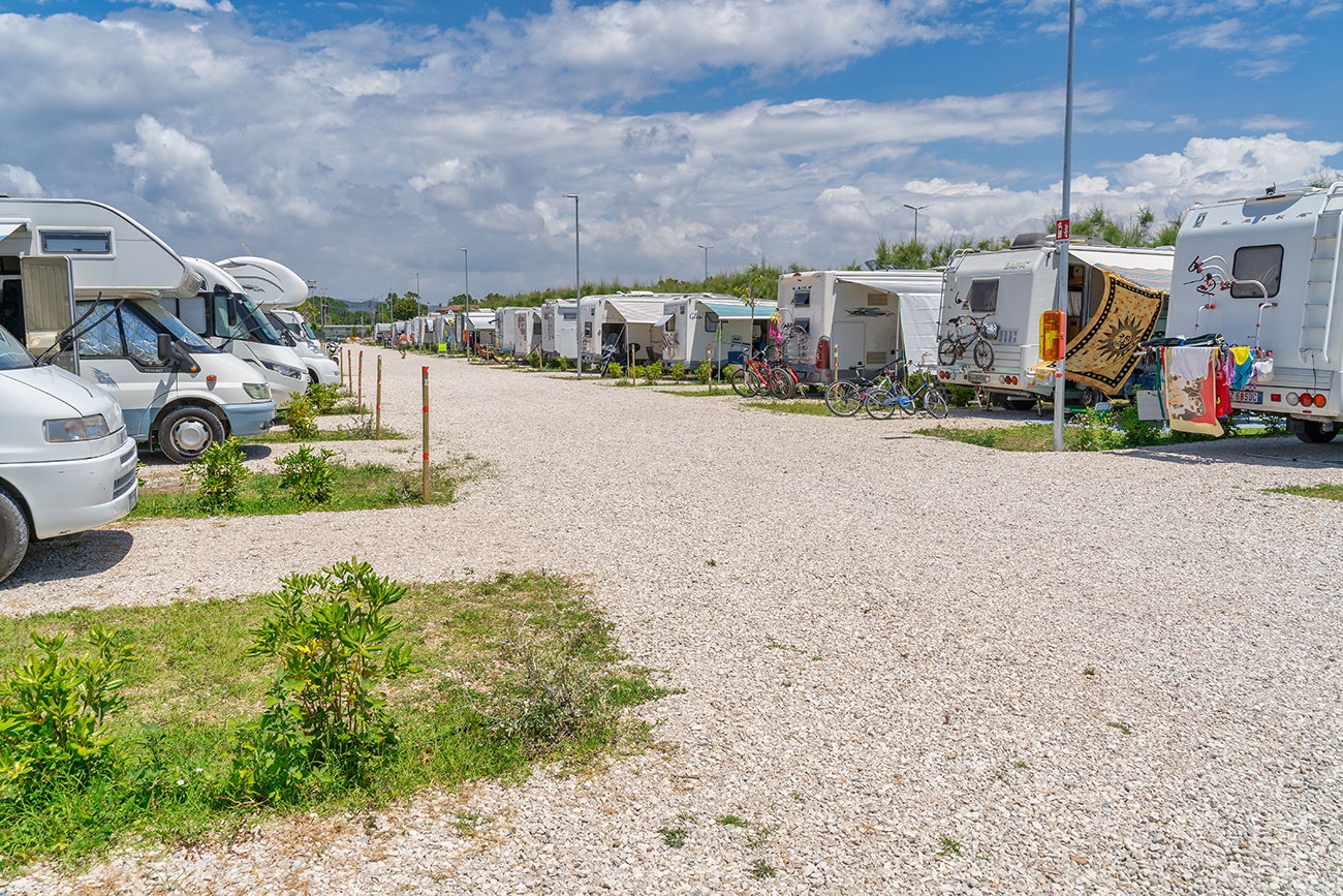 Gotha Beach Camping - Standplätze auf dem Campingplatz