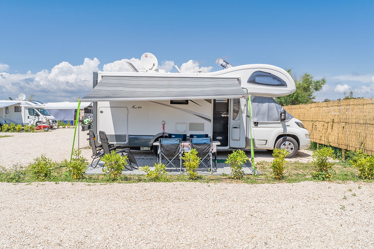 Gotha Beach Camping - Standplätze auf dem Campingplatz