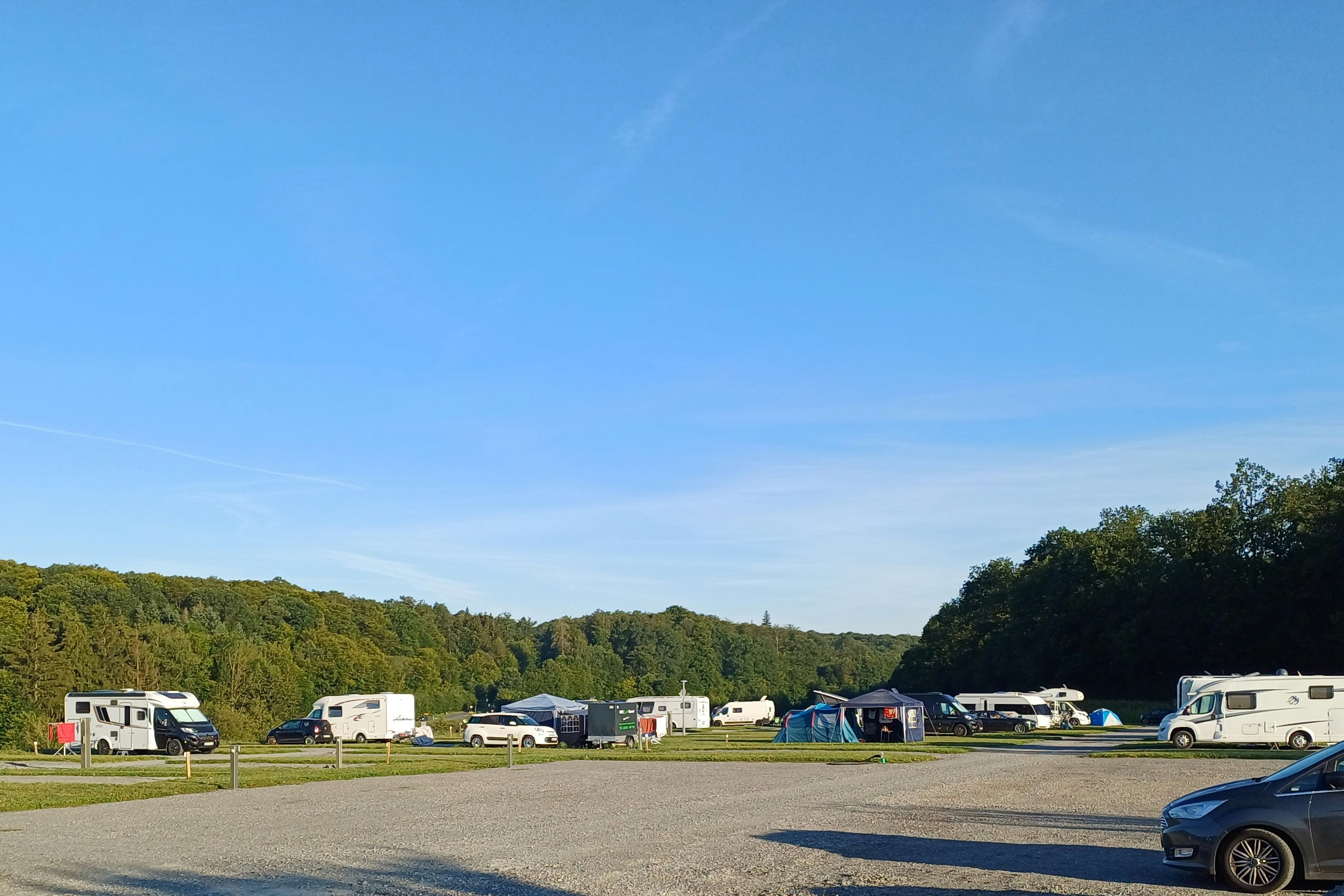 Green Camp Schleierhof - Standplätze auf dem Campingplatz