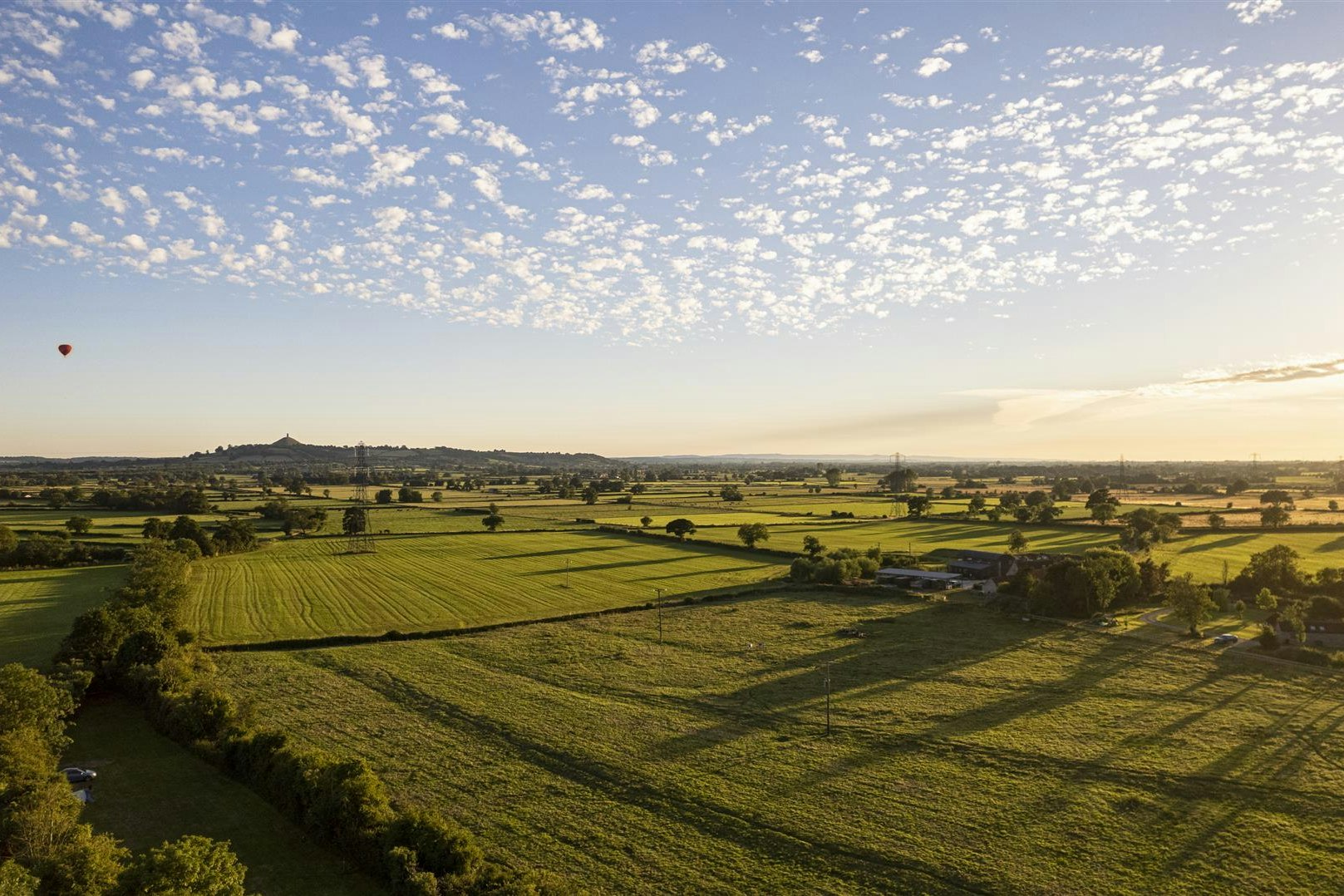 Greenacres Camping  - Luftaufnahme des Campingplatzes