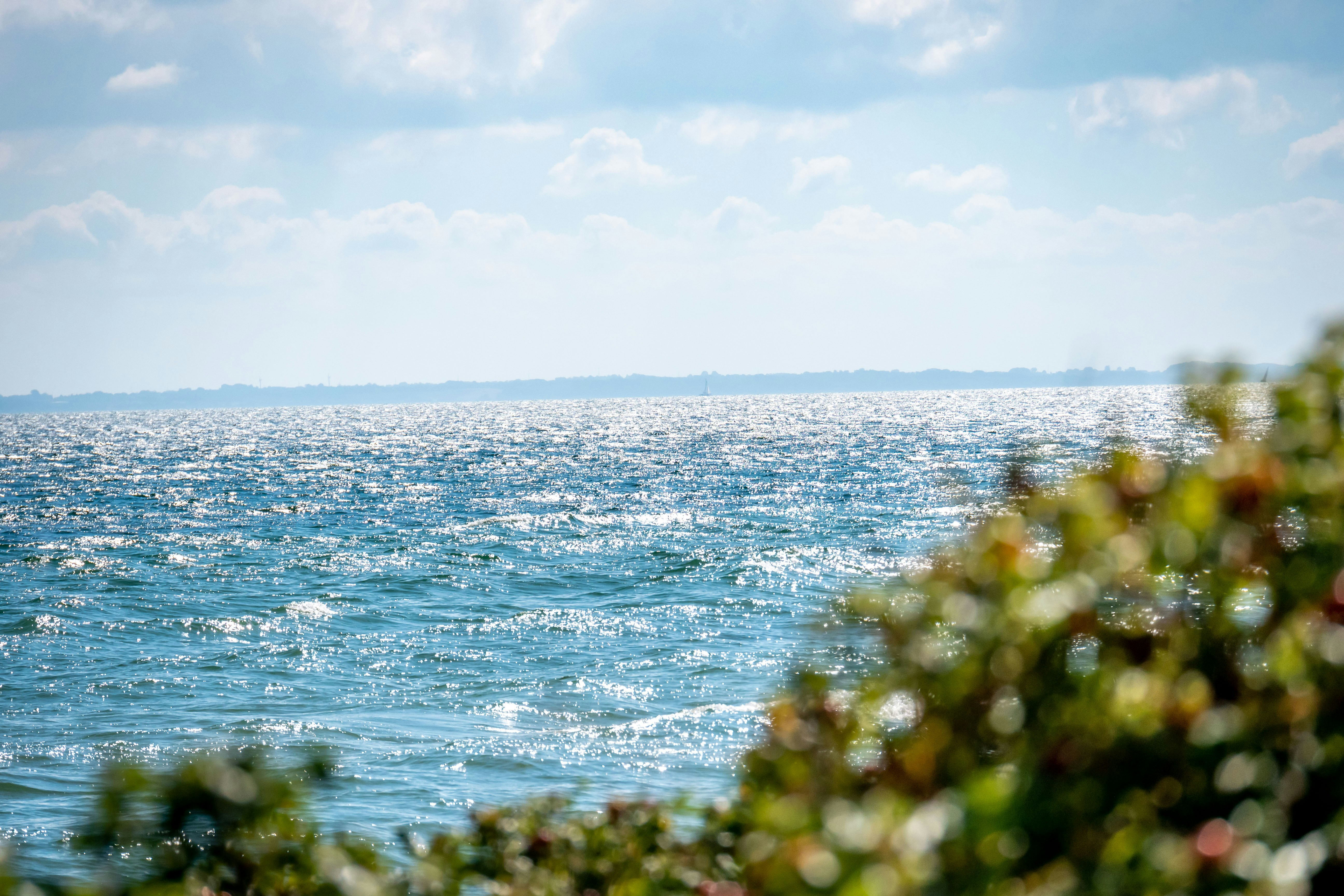 Halk Strand Camping - Blick auf das Wasser am Campingplatz