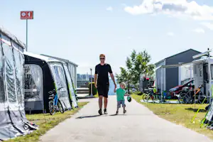 Hamre Familiecamping - Standplätze auf dem Campingplatz