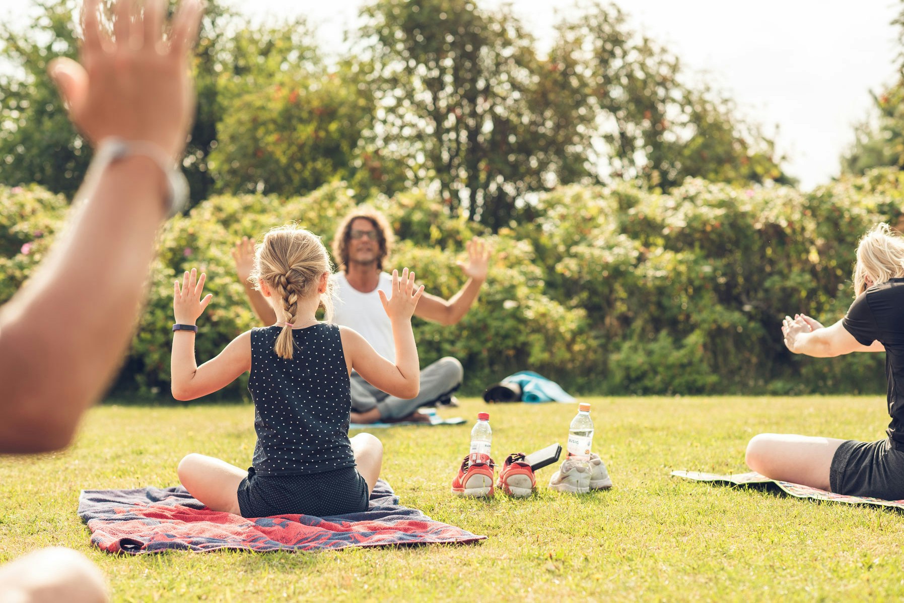 Hansagård Camping & Resort - Yogakurse auf dem Campingplatz