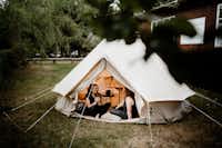 Harz-Camp Bremer Teich - Tipi-Zelte im Grünen auf dem Campingplatz