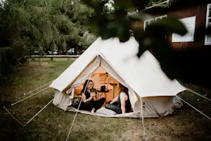 Harz-Camp Bremer Teich - Tipi-Zelte im Grünen auf dem Campingplatz