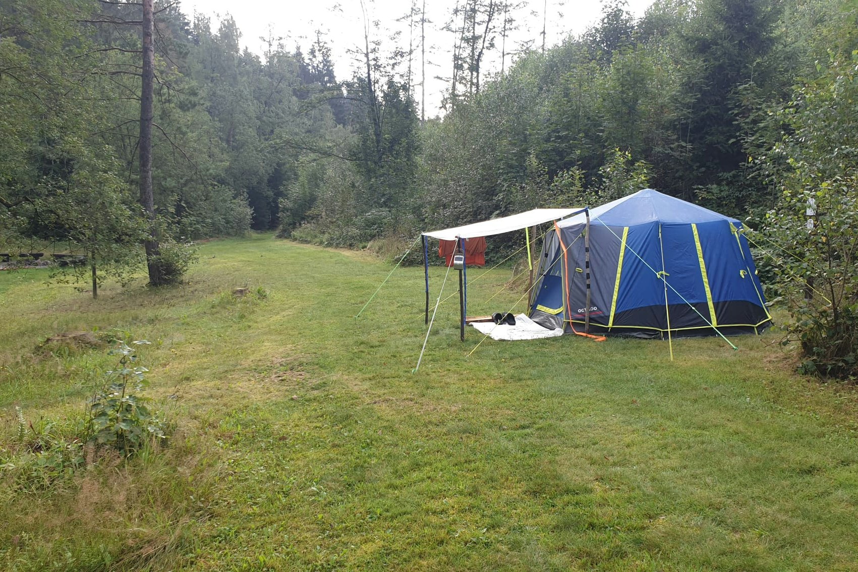 Harzklubs Wanderheim Wildemann - Standplatzwiese auf dem Campingplatz