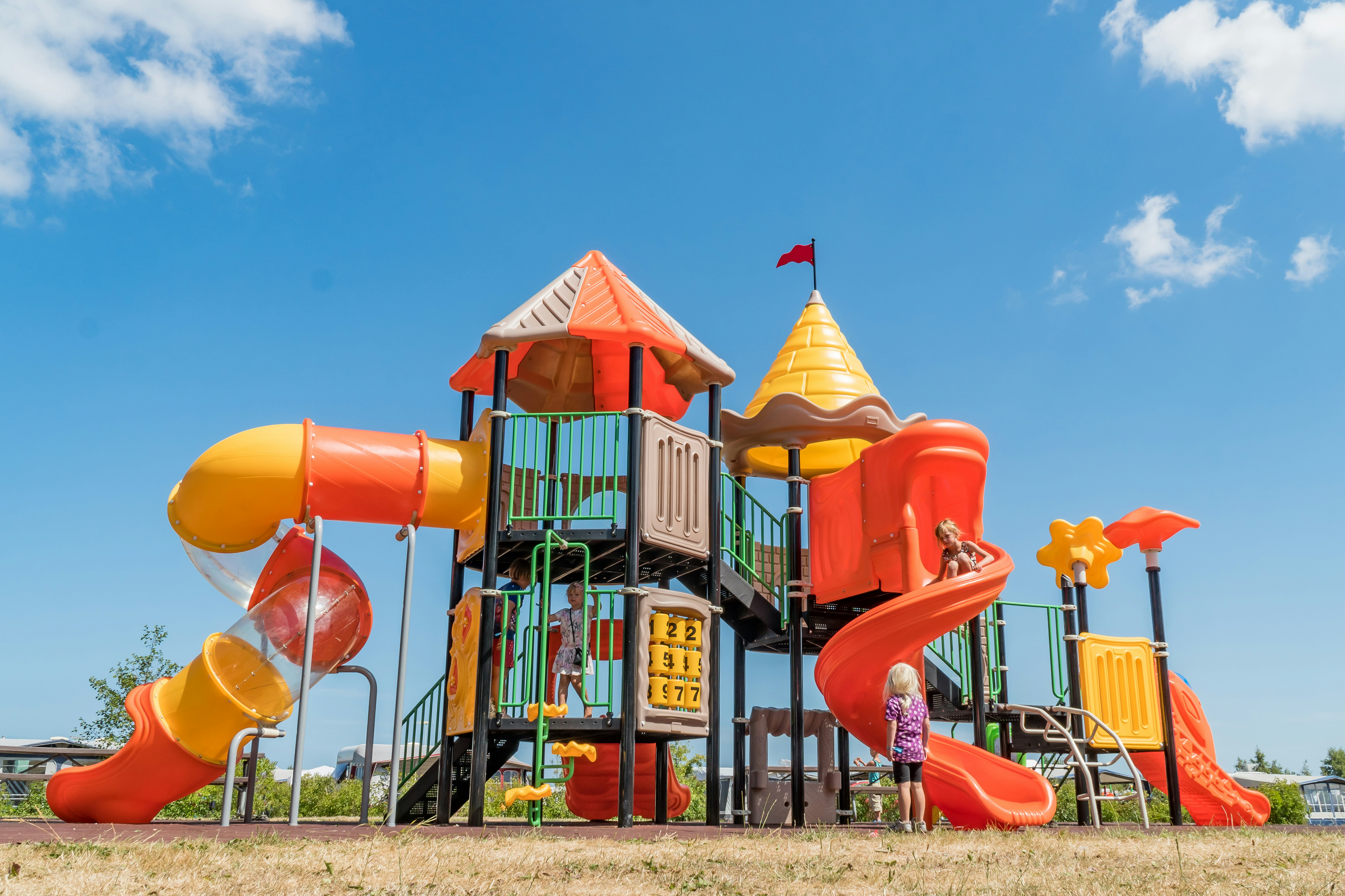 First Camp Hasmark Strand  Hasmark Strand Camping - Einer von sechs Kinderspielplätzen auf dem Campingplatz