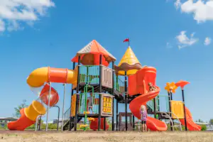 First Camp Hasmark Strand Hasmark Strand Camping - Einer von sechs Kinderspielplätzen auf dem Campingplatz