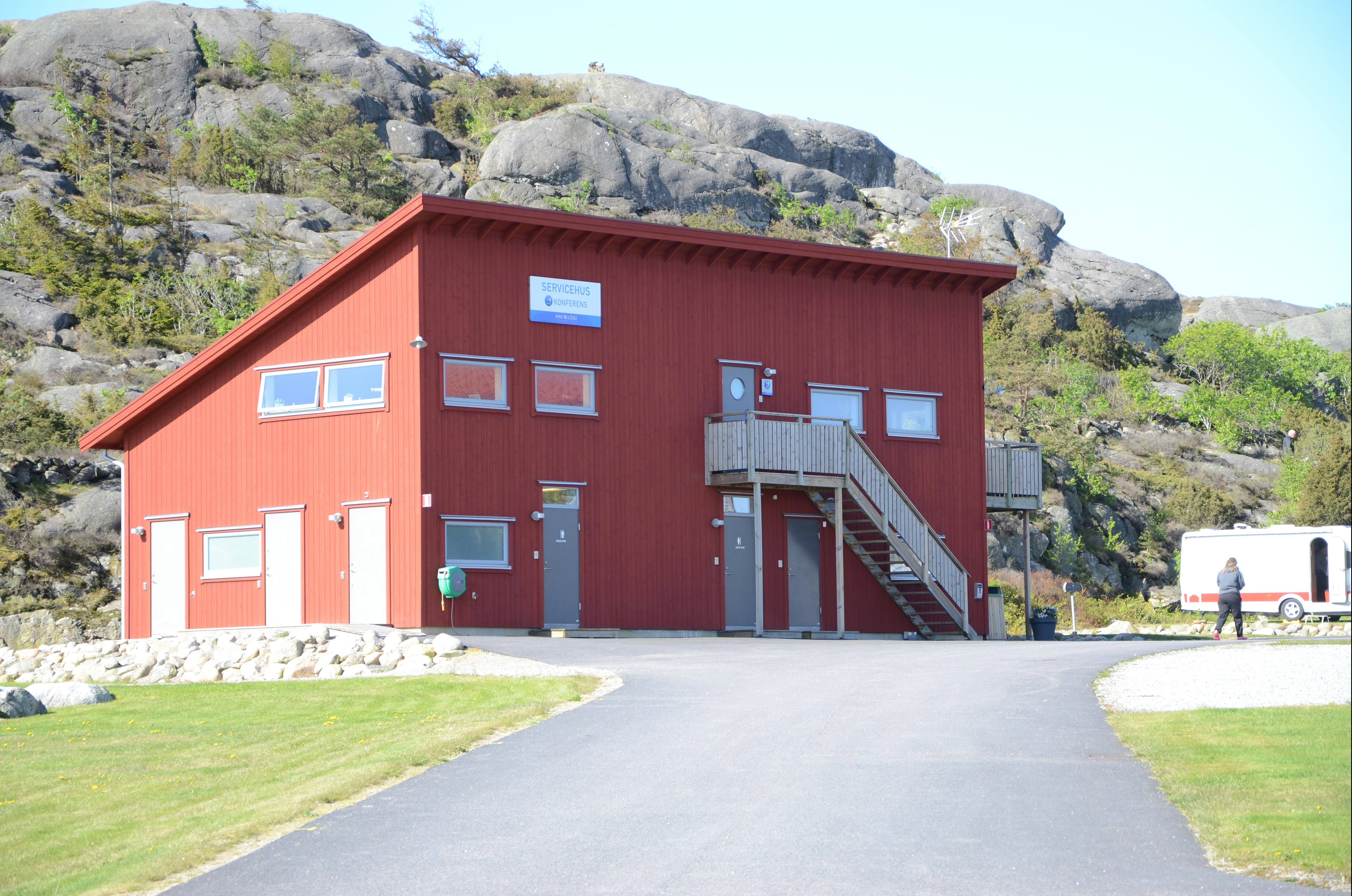 Hav & Logi Skärhamn - Servicegebäude auf dem Campingplatz