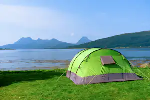 Topcamp Havblikk - Helgeland - Zeltplatz am Meer
