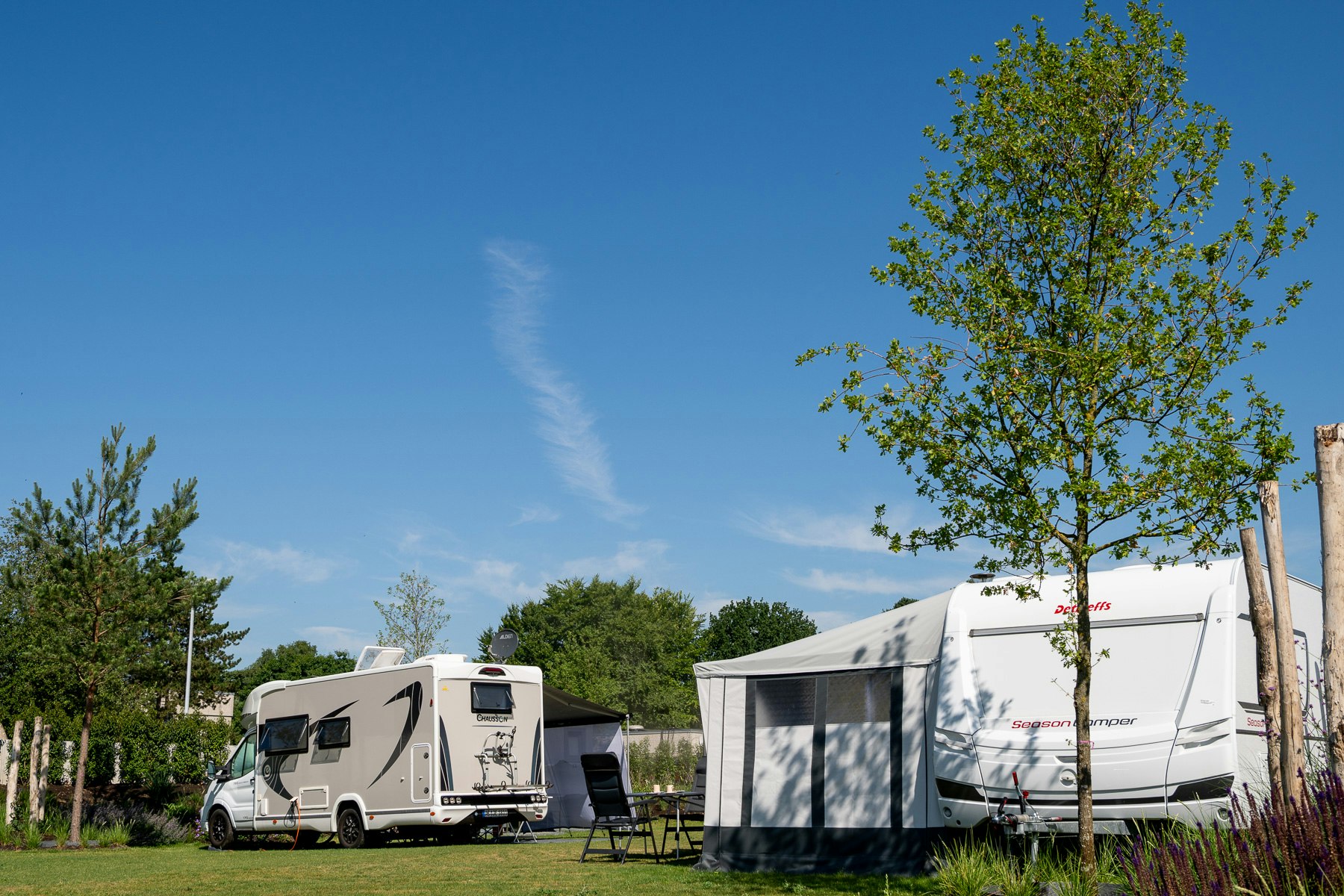 Heidecamp Brüggen - Standplätze auf dem Campingplatz