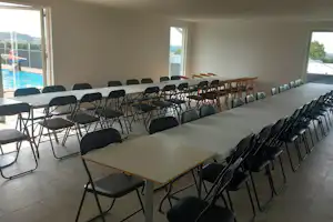 Hejlsminde Strand Camping - Aktivitäten- und Veranstaltungsraum auf dem Campingplatz